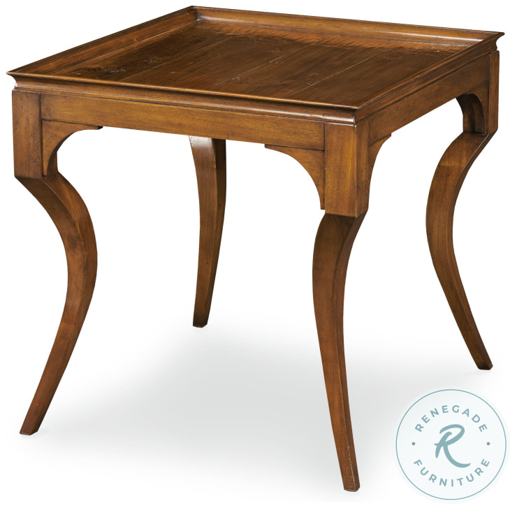 Hamilton Walnut Chairside Table