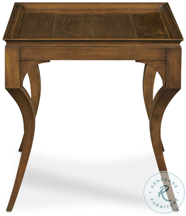 Hamilton Walnut Chairside Table