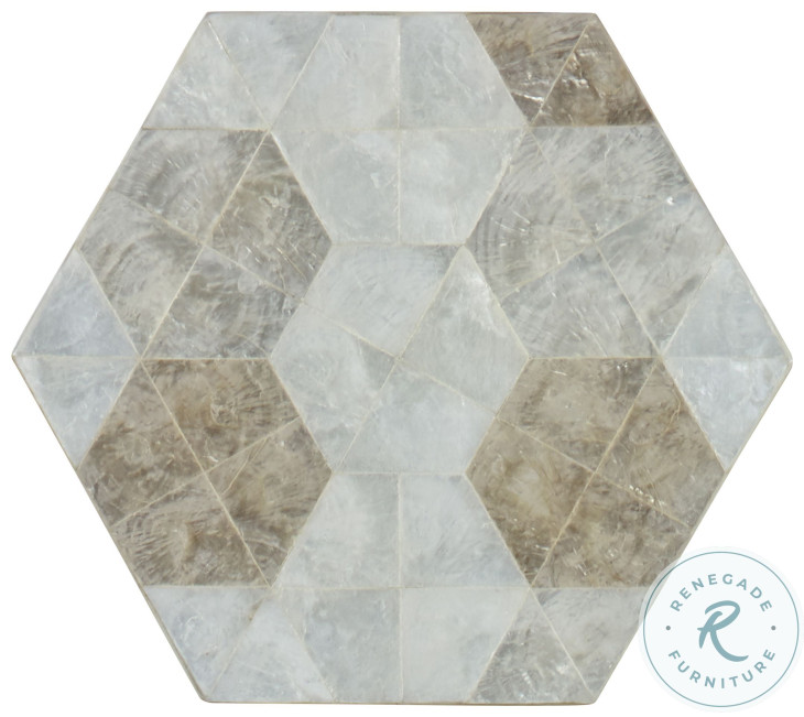 Maris Capiz Shell Side Table