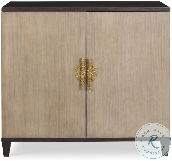 Damon Dark Stain And Grey Wash 2 Door Chest