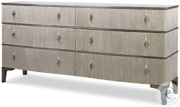 Edison Light And Dark Gray Dresser