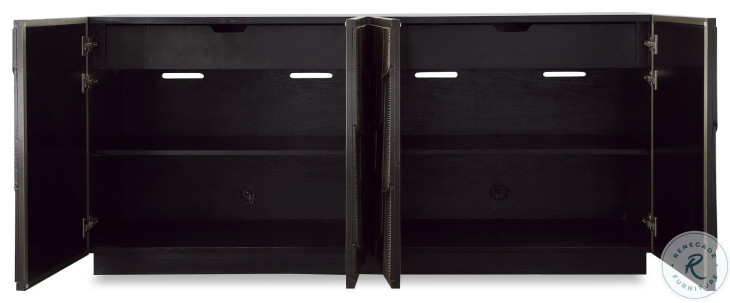 Garrison Pewter Cladded Credenza