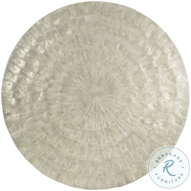 Abby Capiz Shell Cocktail Table