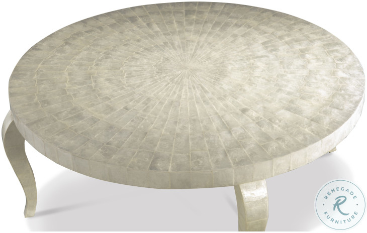 Abby Capiz Shell Cocktail Table