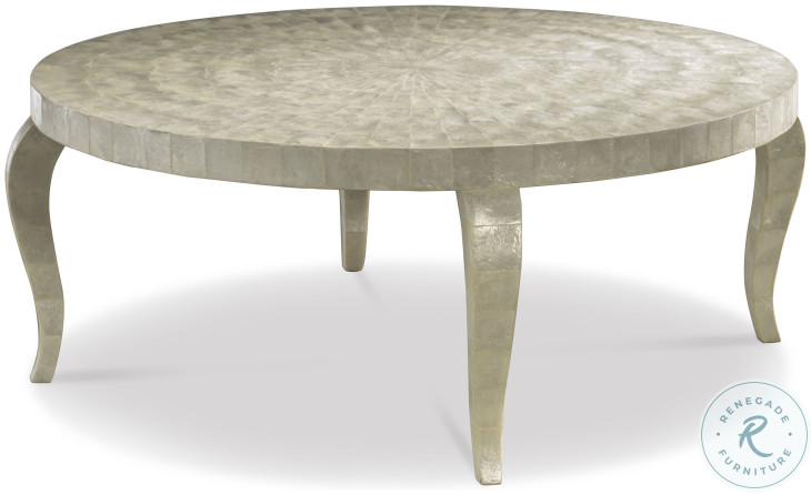 Abby Capiz Shell Cocktail Table