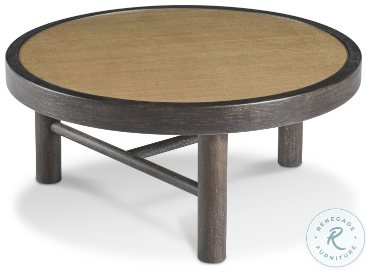 Aster Natural And Dark Stain Small Cocktail Table