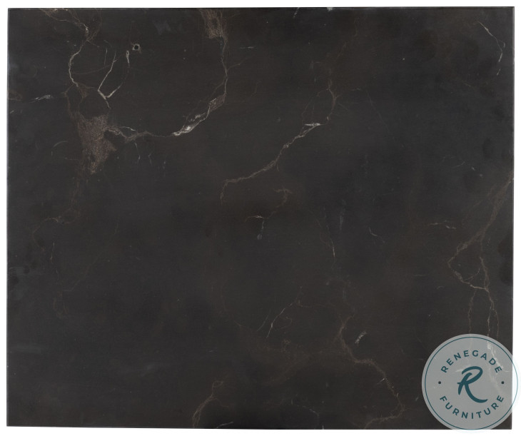 Orvieto Honed Graffito Marble And Bronze Lamp Table