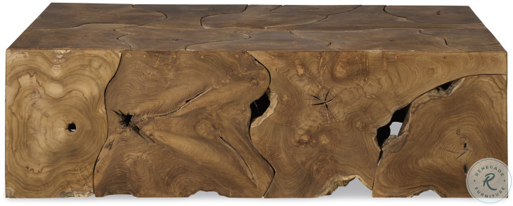 Teak Roots Natural Coffee Table