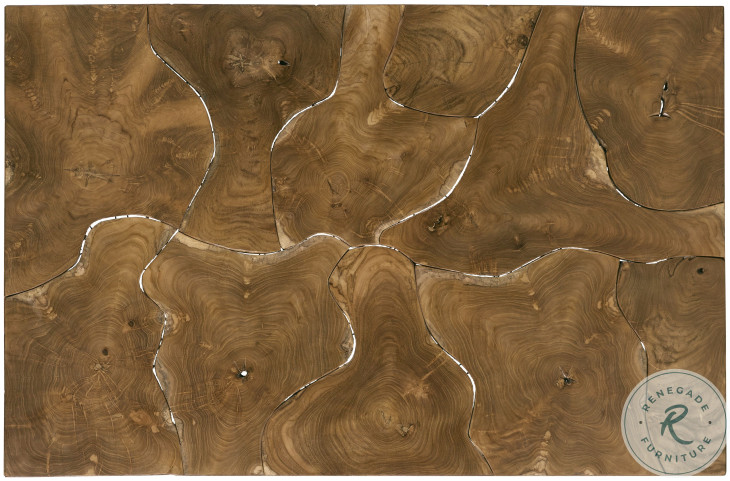 Teak Roots Natural Coffee Table