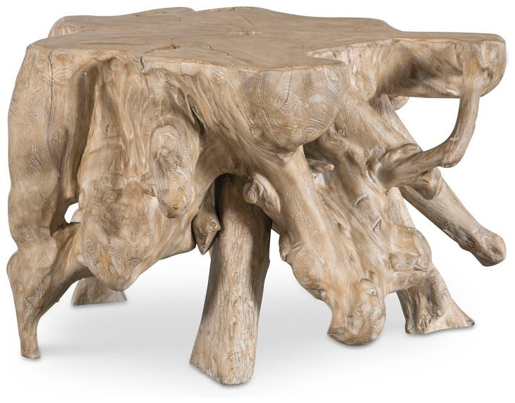 Hunter Light Teak Root Accent Table