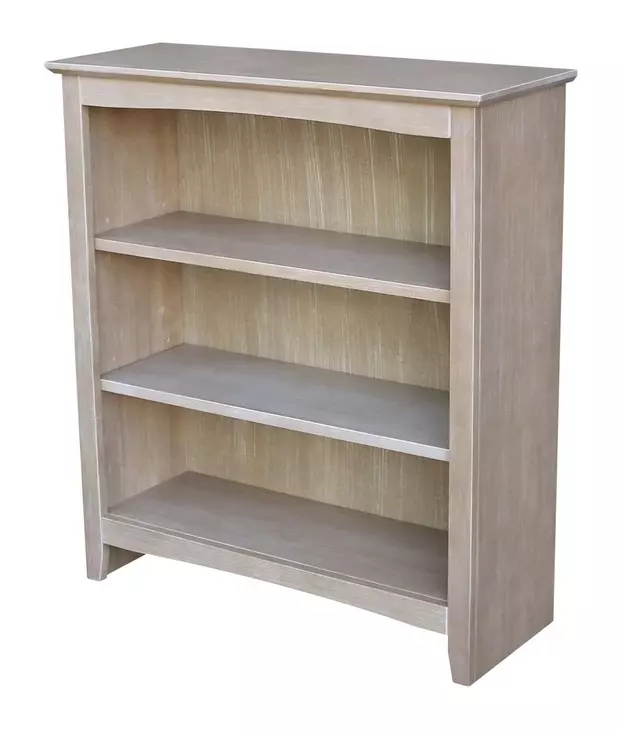 Home Accents Taupe Gray 36" Shaker Bookcase