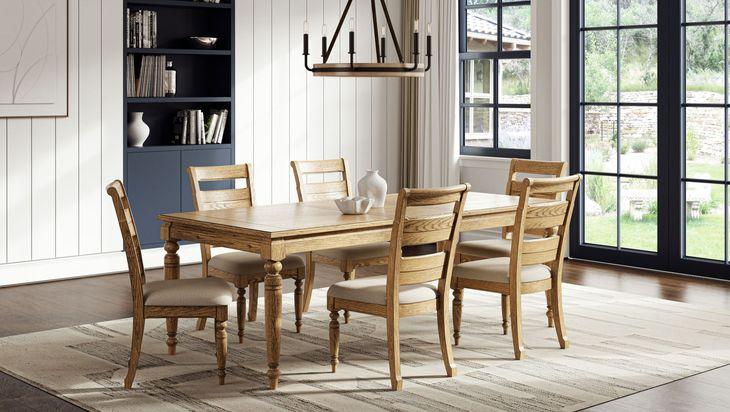 Clover Ridge Carmel Ladder Back Side Chair Set of 2