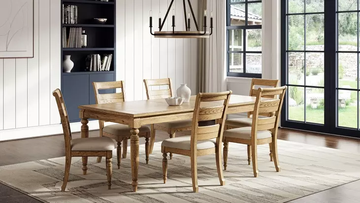 Clover Ridge Carmel Ladder Back Side Chair Set of 2