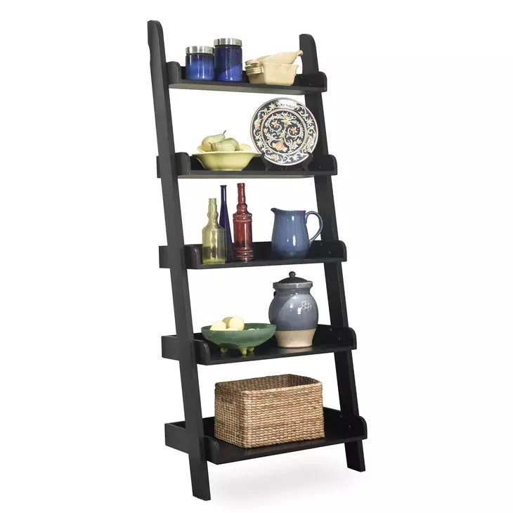 Home Accents Black Wall Unit