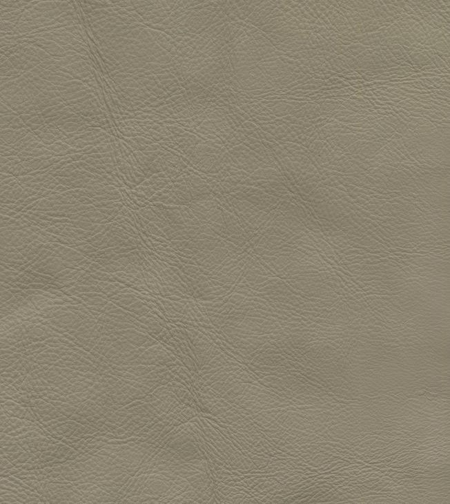 Van Buren Shoreham Cream Leather Push Thru The Arms Recliner with Nailhead Trim
