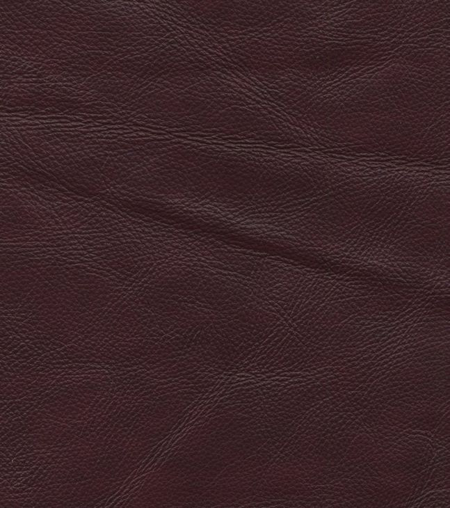 Kendall Shoreham Wine Leather Push Thru The Arms Recliner with Nailhead Trim
