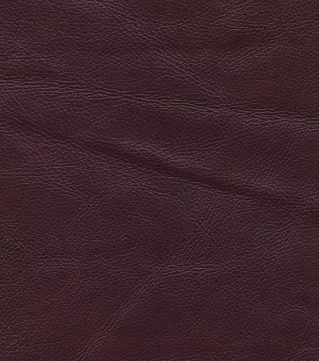 Kendall Shoreham Wine Leather Push Thru The Arms Recliner with Nailhead Trim