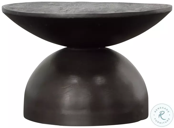 Bermude Black Sandblasted Coffee Table