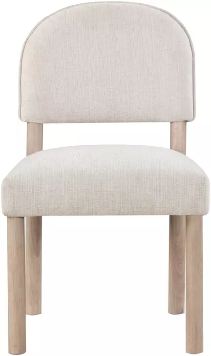 Gabby Light Brown Upholstered Side Chair Set of 2