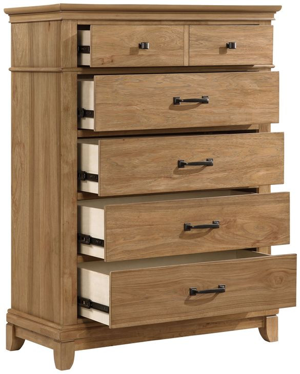 Sunstone Natural Youth Panel Bedroom Set