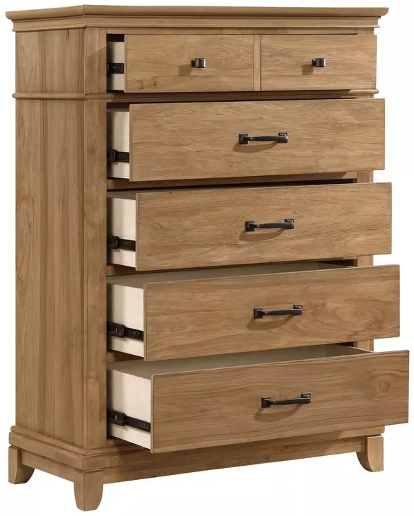 Sunstone Natural Youth Panel Bedroom Set