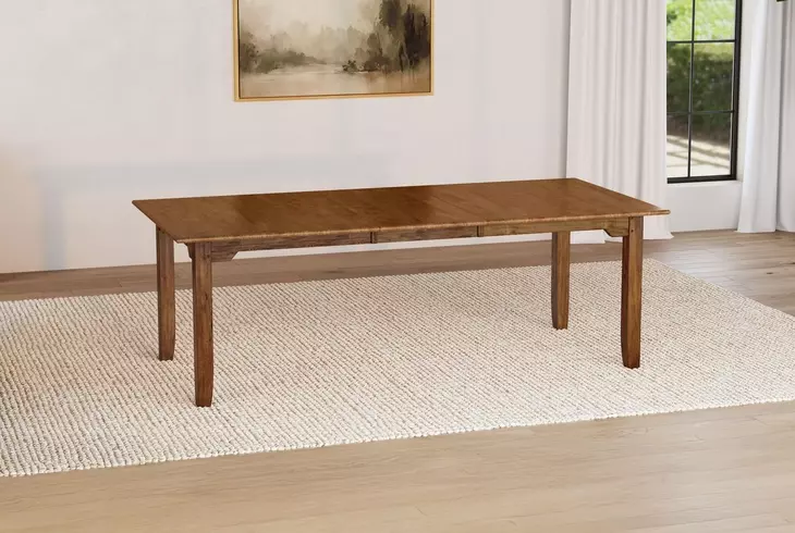 Silverdale Russet Extendable Rectangular Dining Room Set
