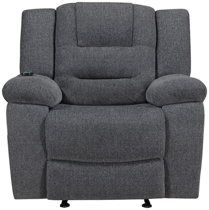 Redondo Dark Gray Power Glider Recliner