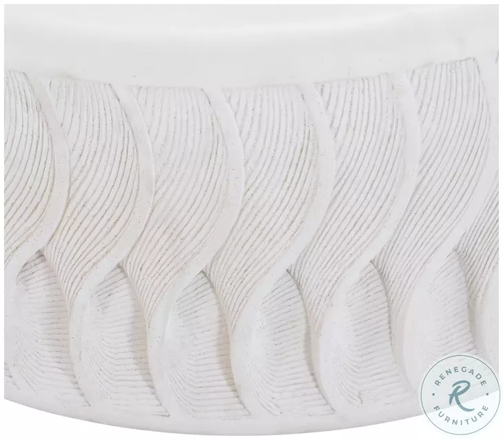 Coquille White Cocktail Table