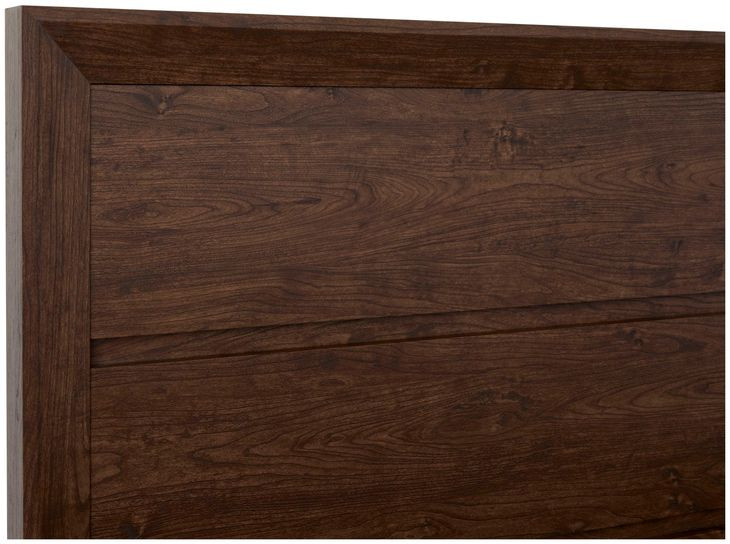 Llewellyn Columbian Walnut King Panel Bed