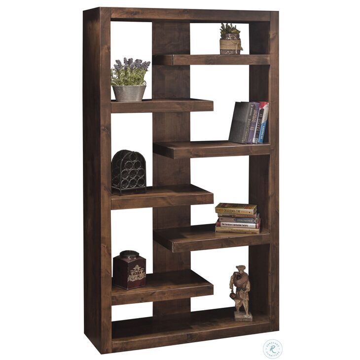 Sausalito Whiskey 72" Bookcase