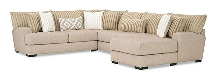 Loughton Light Brown 139" Sectional