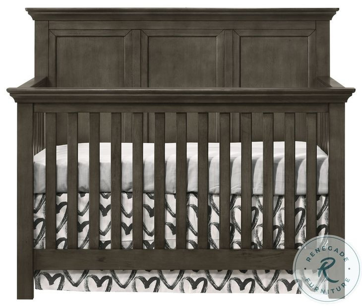 San Mateo Gray Convertible Standard Crib