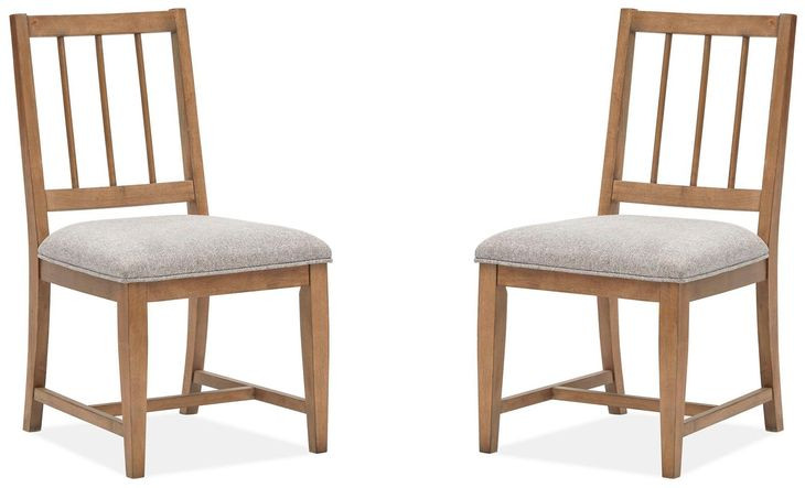 Fernholt Gray Upholstered Side Chair Set of 2