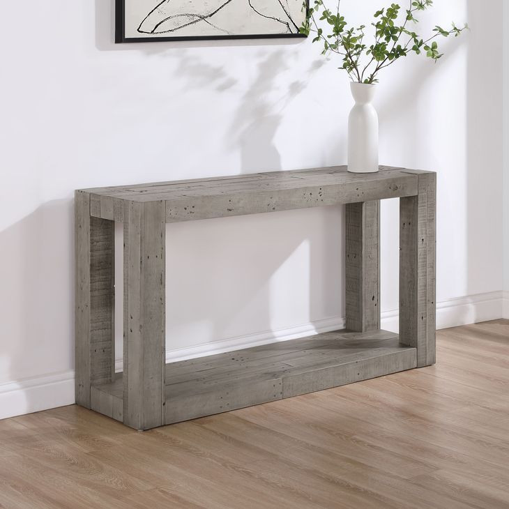 Pinedale Gray Sofa Table