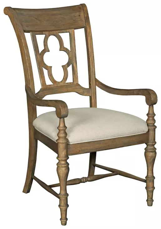 Homestead Pine Heather Upholstered Arm Chair Set of 2