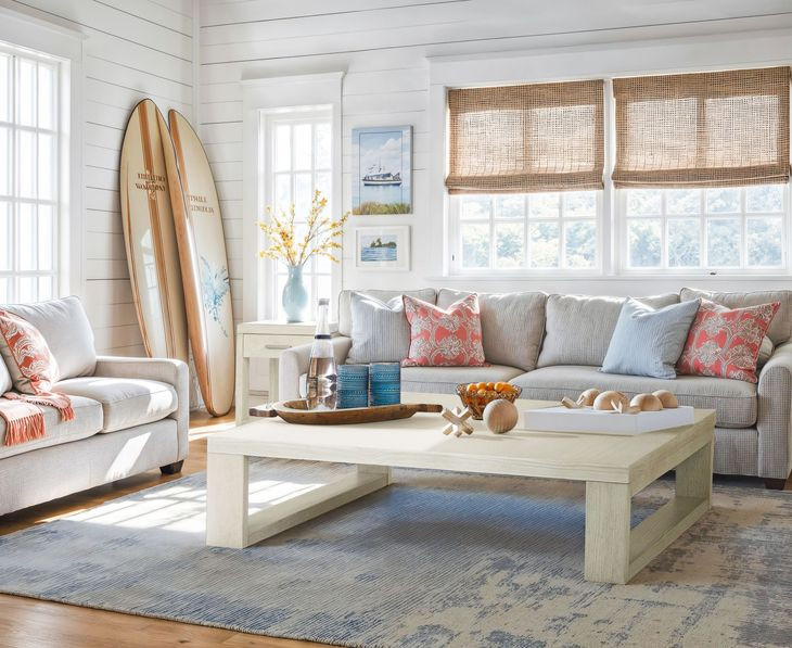 Brookhaven Balboa Mist Rectangular End Table