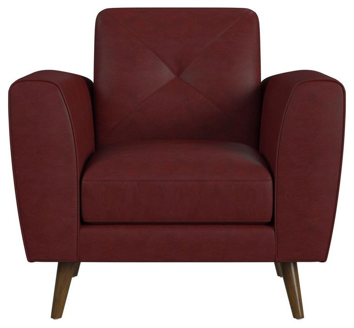 Symphony Red Upholstered Chair