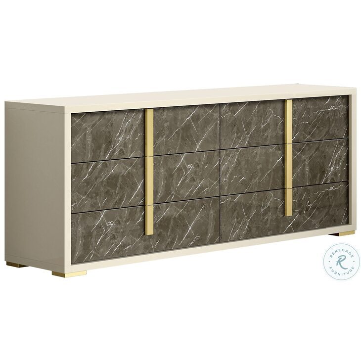 Sonia Pearl And Brown Dresser From JNM Coleman Furniture