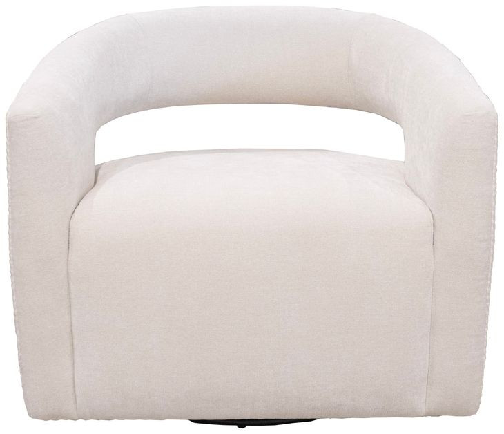 Orbit Elise Natural Open Back Accent Chair