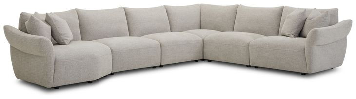 Playful Canes Cobblestone Sectional
