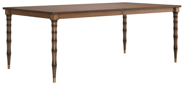 Harbor Lakeside Sepia 102" Extendable Rectangular Dining Table