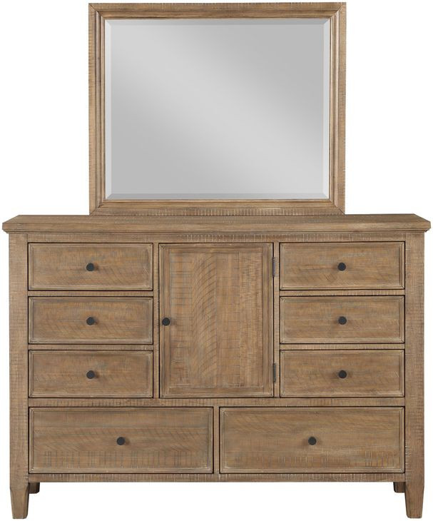 Riverdale Brown Dresser and Mirror