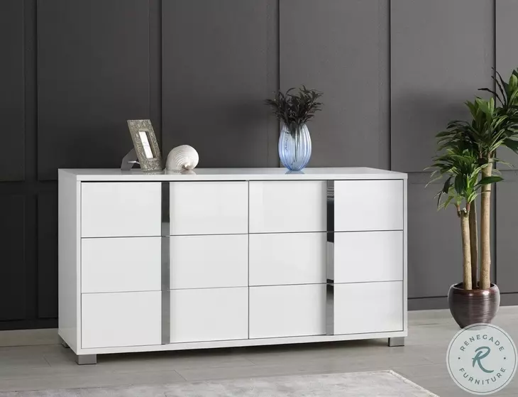 Giulia White Dresser