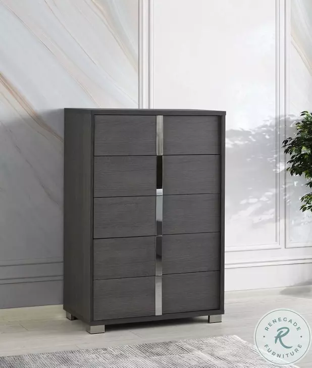 Giulia Matte Grey Chest