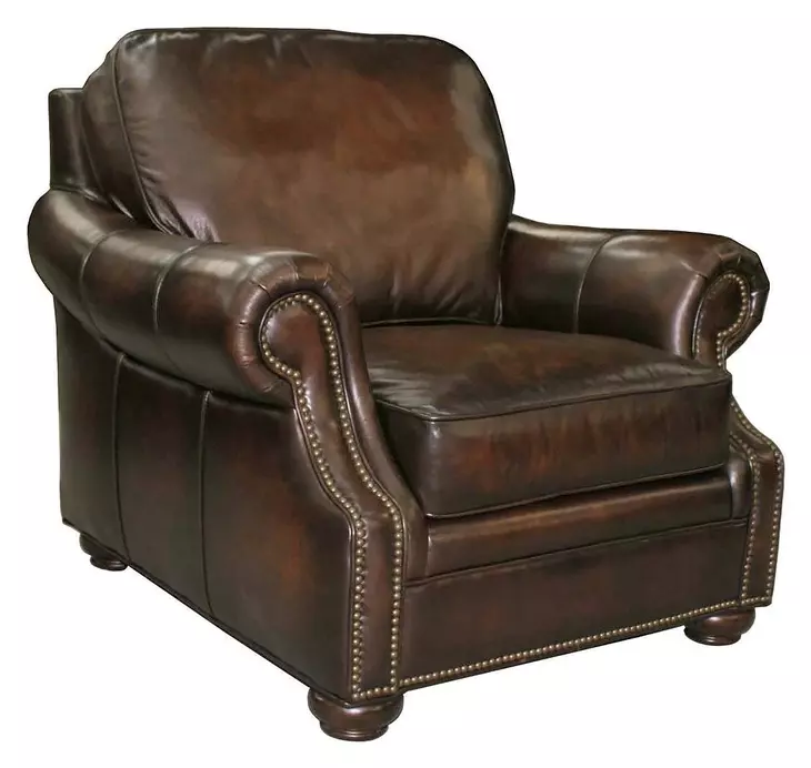 Montgomery Rich Brown Sedona Chateau Leather Chair