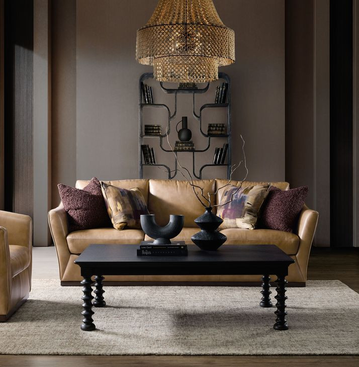 Fairfax Light Brown 93" Sofa