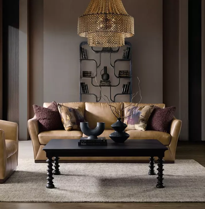 Fairfax Light Brown 92" Sofa