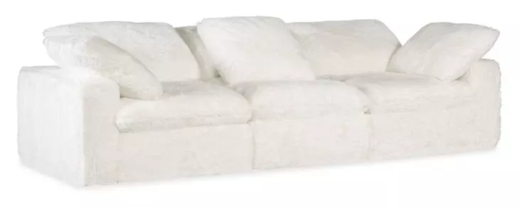 Barefoot White 125" Sofa