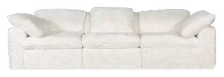 Barefoot White 125" Sofa