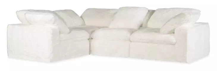 Barefoot White Modular Sectional